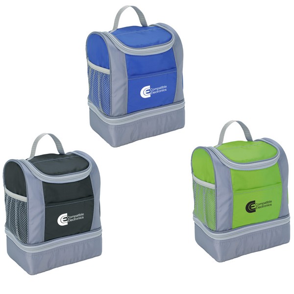 JH3500 Two-Tone Insulated Lunch Bag With Custom...